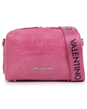 Valentino Bags Pattie Haversack Moc Croc Cross Body Bag