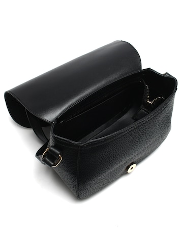 Valentino Bags Superman Pebbled Saddle Bag