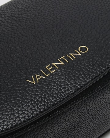 Valentino Bags Superman Pebbled Saddle Bag