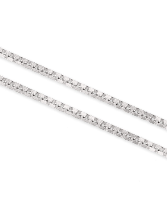 Sterling Silver 22 Inch Box Link Chain