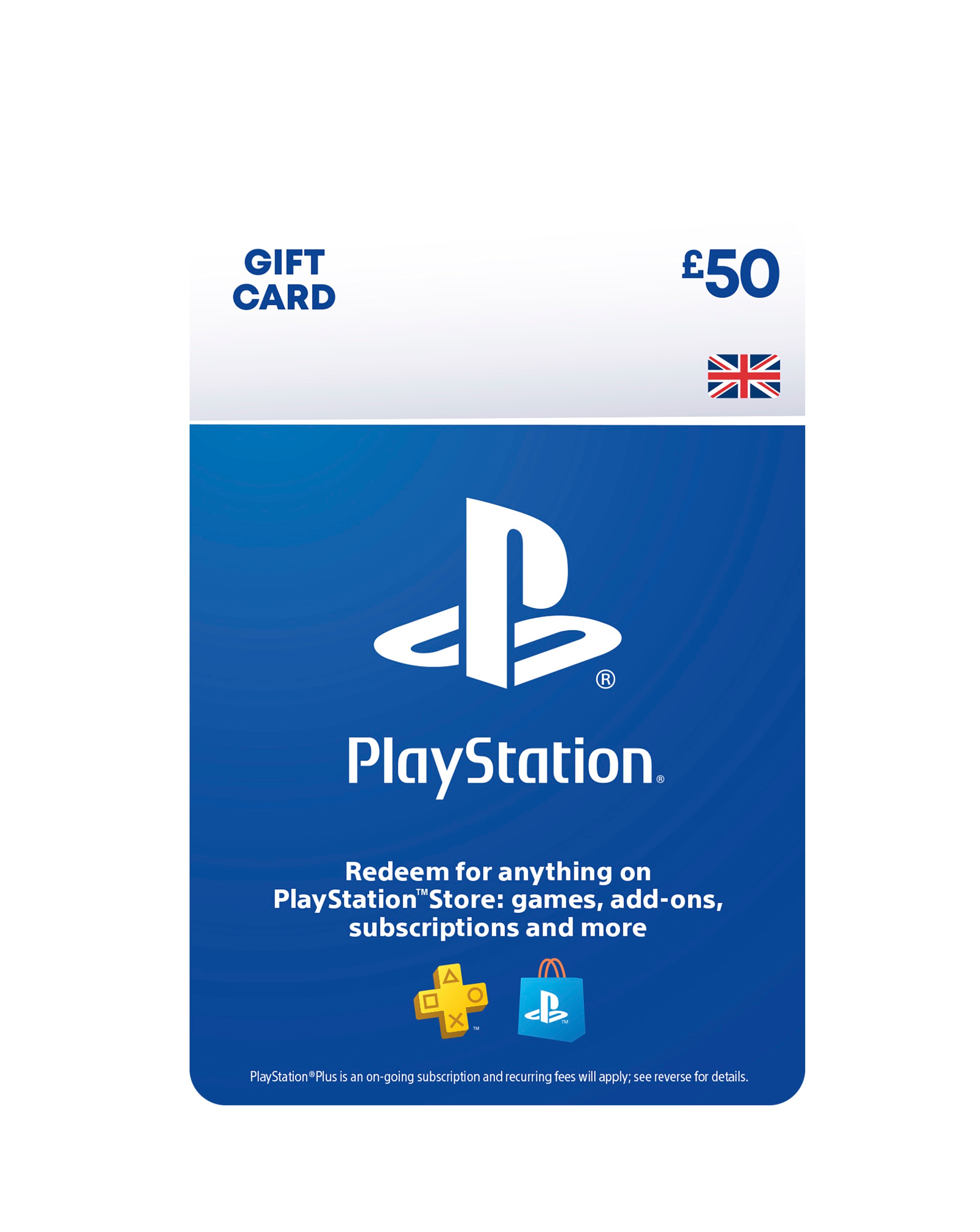 PlayStation Store Gift Card - #50
