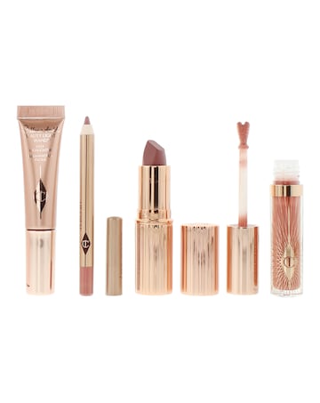 Charlotte Tilbury Pillow Talk Beautifying Lip And Cheek Secrets 4 Piece Set