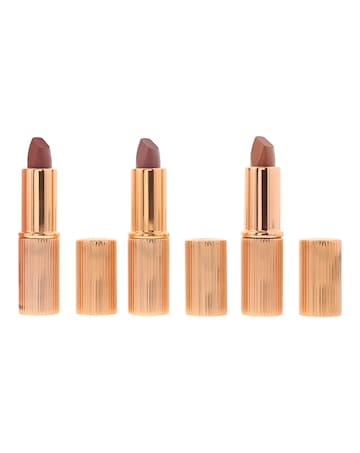 Charlotte Tilbury Iconic Mini Lip Trio 3 Piece Gift Set: Lipstick 3 x 1.5g
