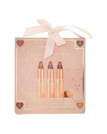 Charlotte Tilbury Iconic Mini Lip Trio 3 Piece Gift Set: Lipstick 3 x 1.5g