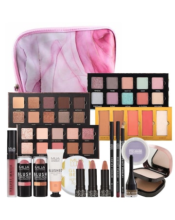 MUA Complete Makeup Bag Set