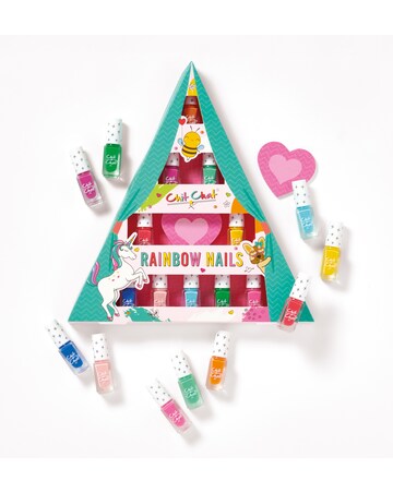 Chit Chat Rainbow Nails