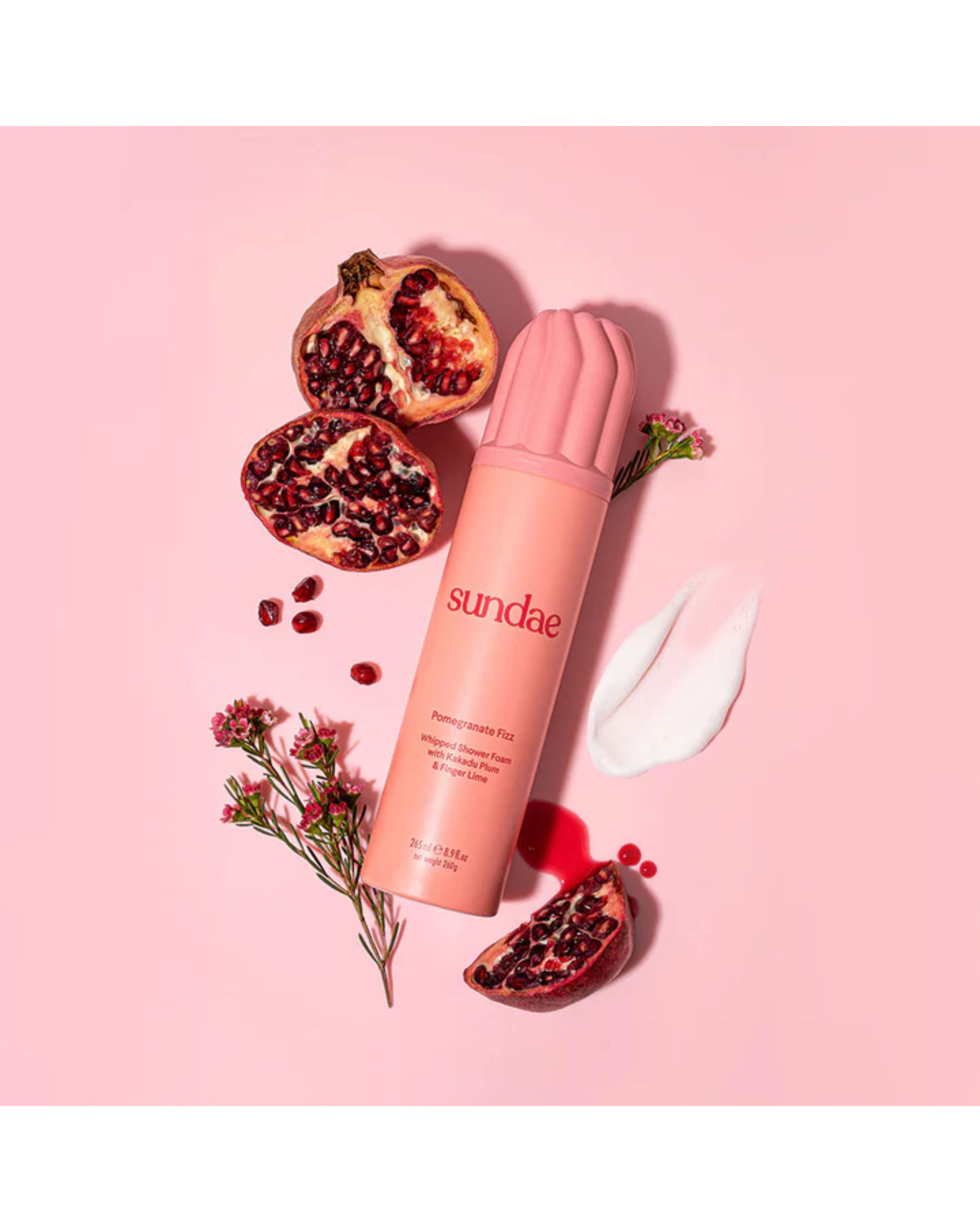 Sundae Shower Foam - Pomegranate Fizz