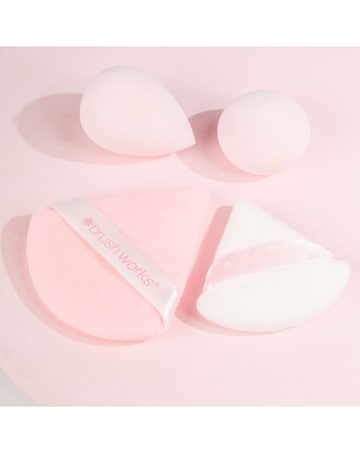 Brushworks Blend & Set Makeup Sponge Set