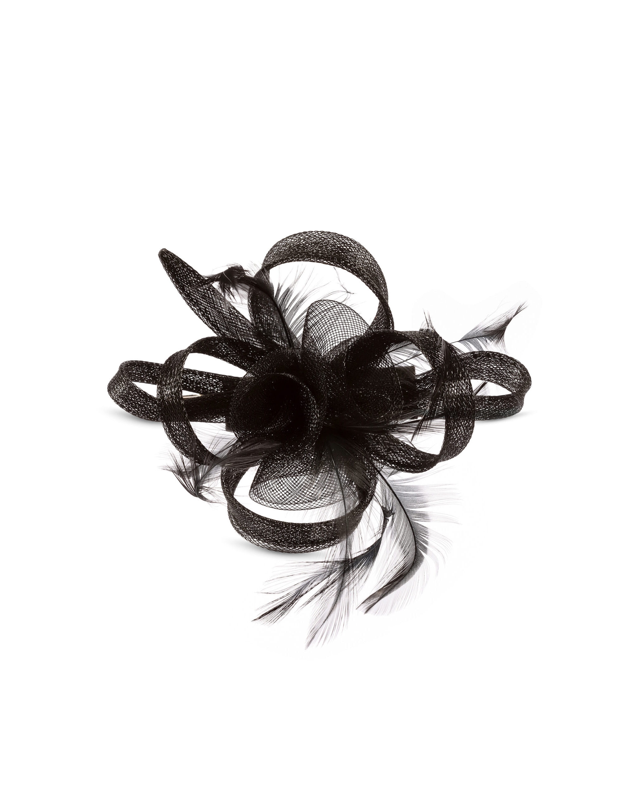 Jon Richard Black Small Fascinator