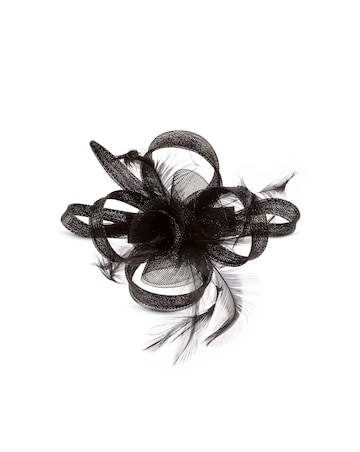 Jon Richard Black Small Fascinator