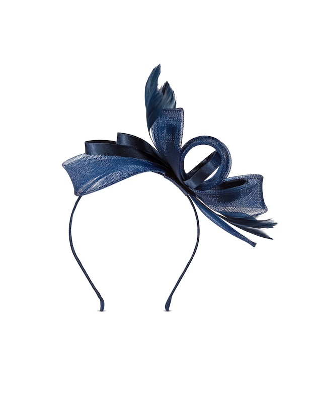 Jon Richard Navy Medium Fascinator