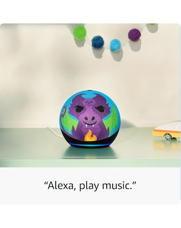 Amazon Echo Dot Kids Smart Speaker with Alexa & Parental Controls, 5th Gen