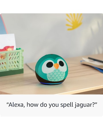 Amazon Echo Dot Kids Smart Speaker with Alexa & Parental Controls, 5th Gen