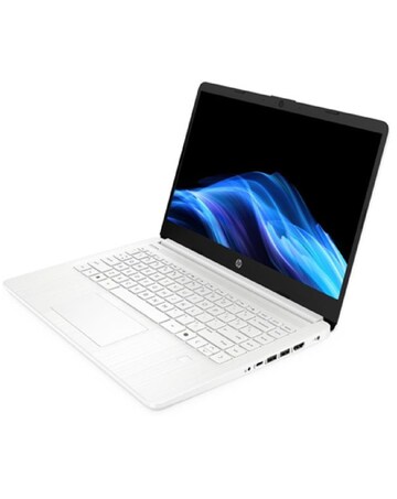 HP Laptop - 14in Intel N150 4GB 128GB - Snow Flake White