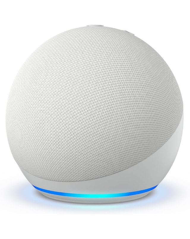 Amazon Echo Dot (5th Gen) Smart Speaker with Alexa - Glacier White