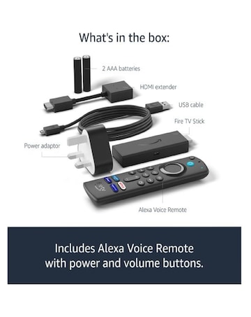 Amazon Fire TV Stick (2021) with Alexa Voice Remote