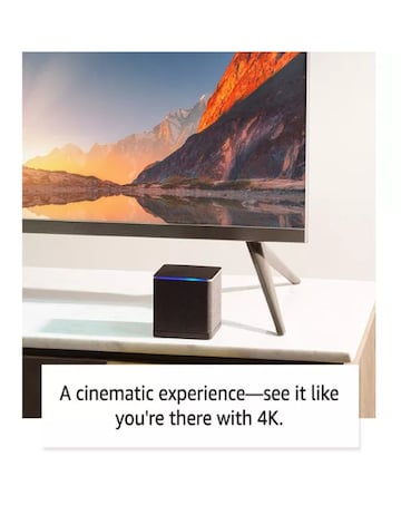 Amazon Fire TV Cube 4K Ultra HD Streaming Media Player with Alexa (2022)