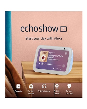 Amazon Echo Show 5 (3rd Gen) Smart Display with Alexa - Blue