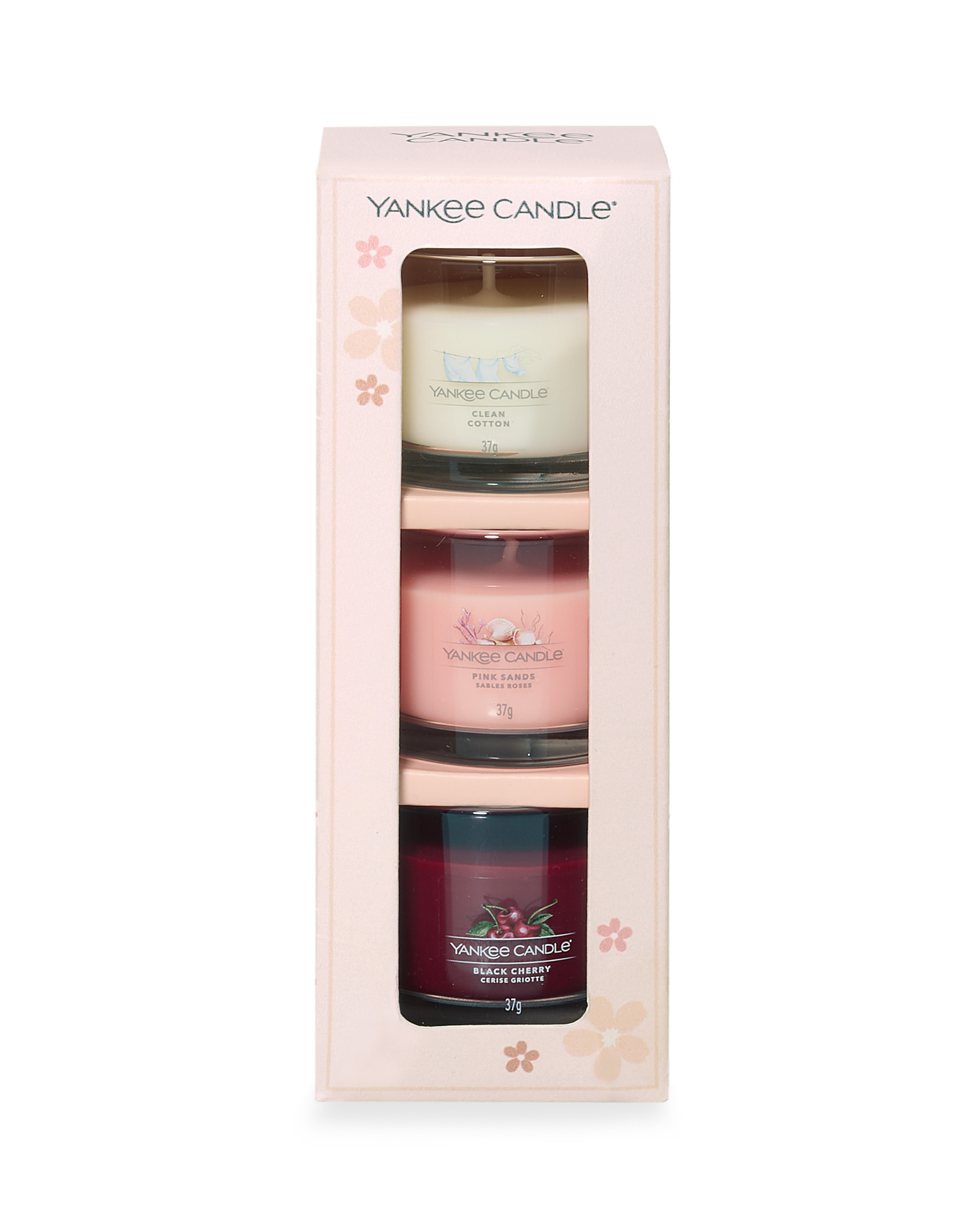New In - Yankee Candle 3 Mini Filled Votive Set