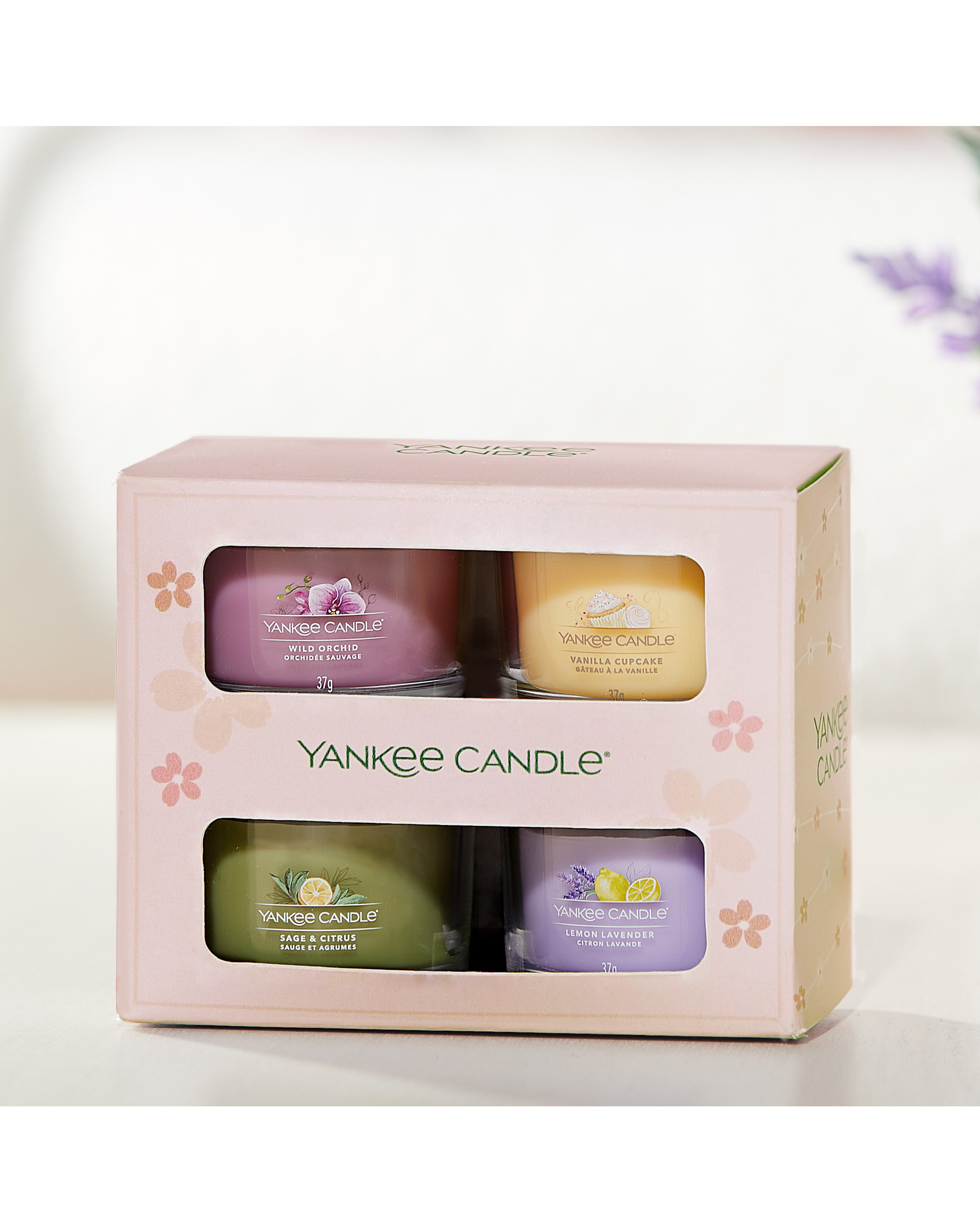 New In - Yankee Candle 4 Mini Filled Votive Set