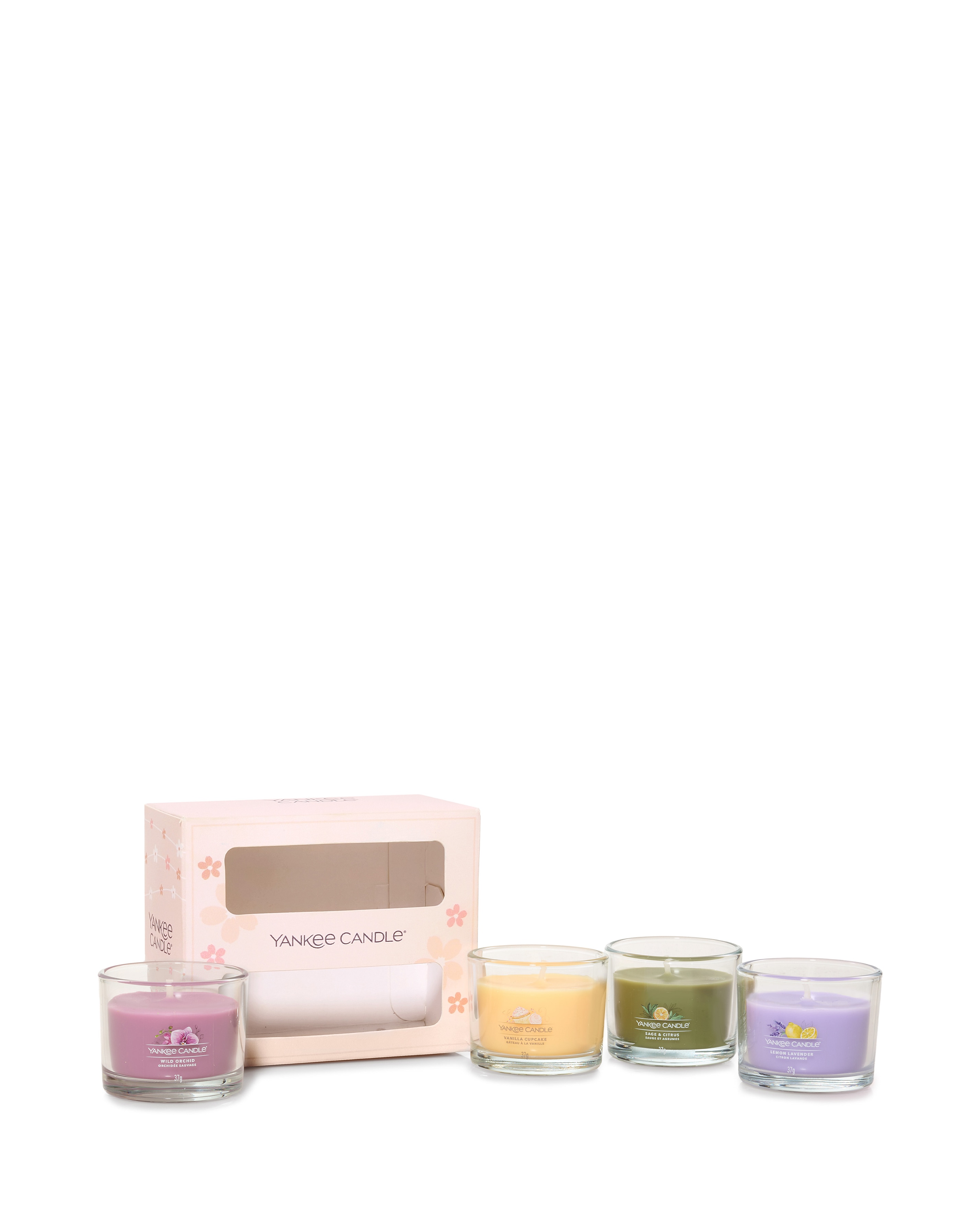 New In - Yankee Candle 4 Mini Filled Votive Set