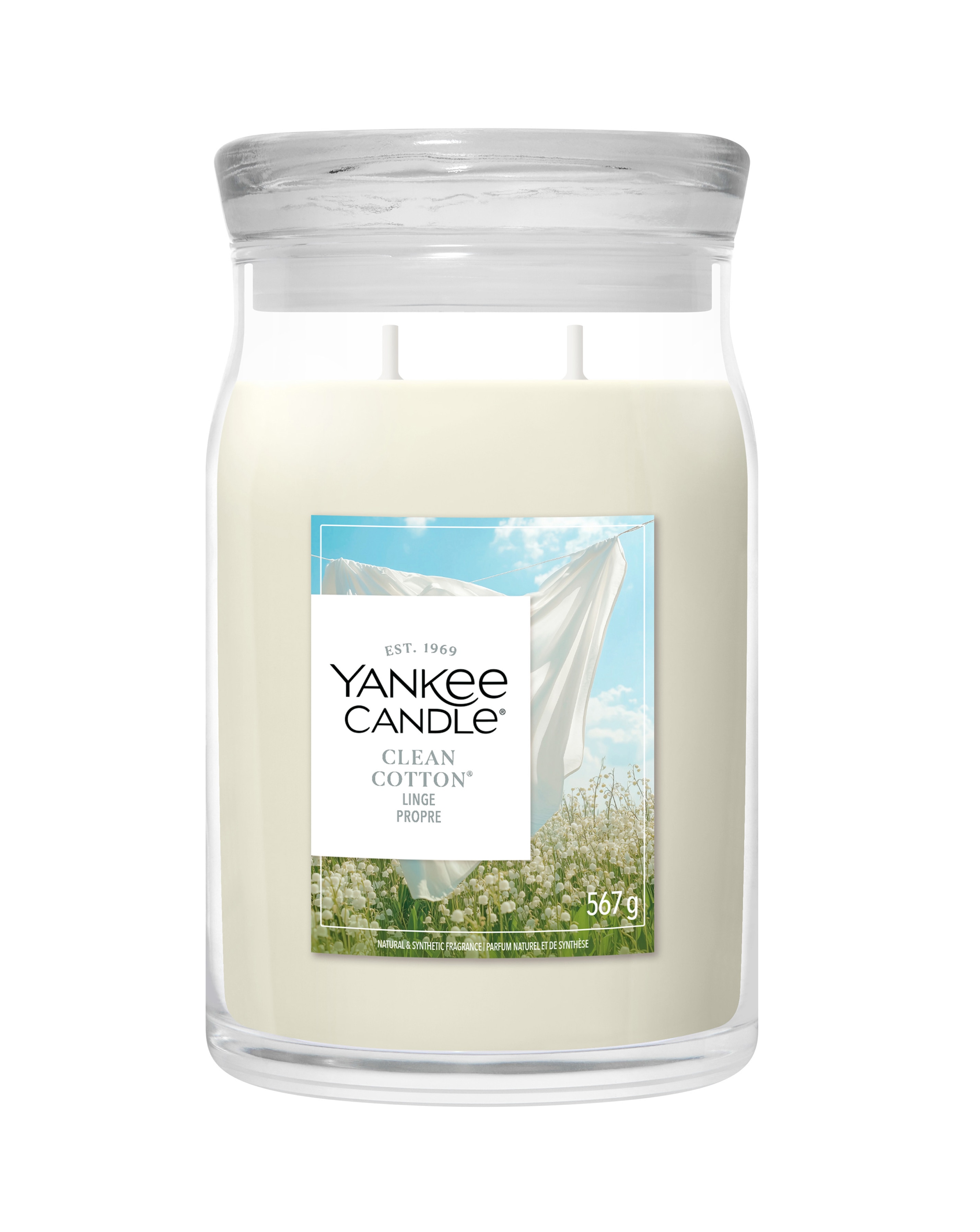 New In - Yankee Candle Large Clean Cotton