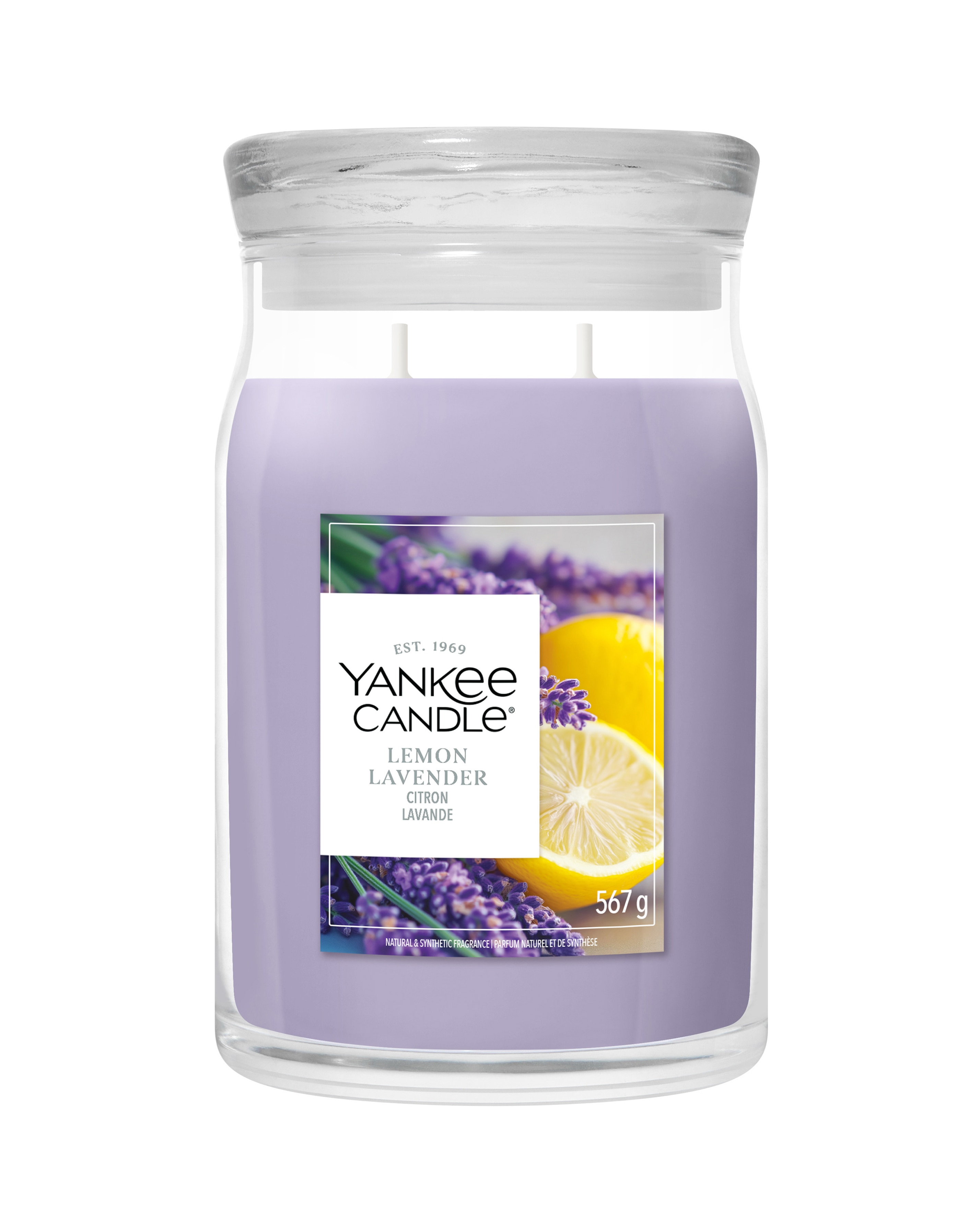 New In - Yankee Candle Large Lemon Lavendar