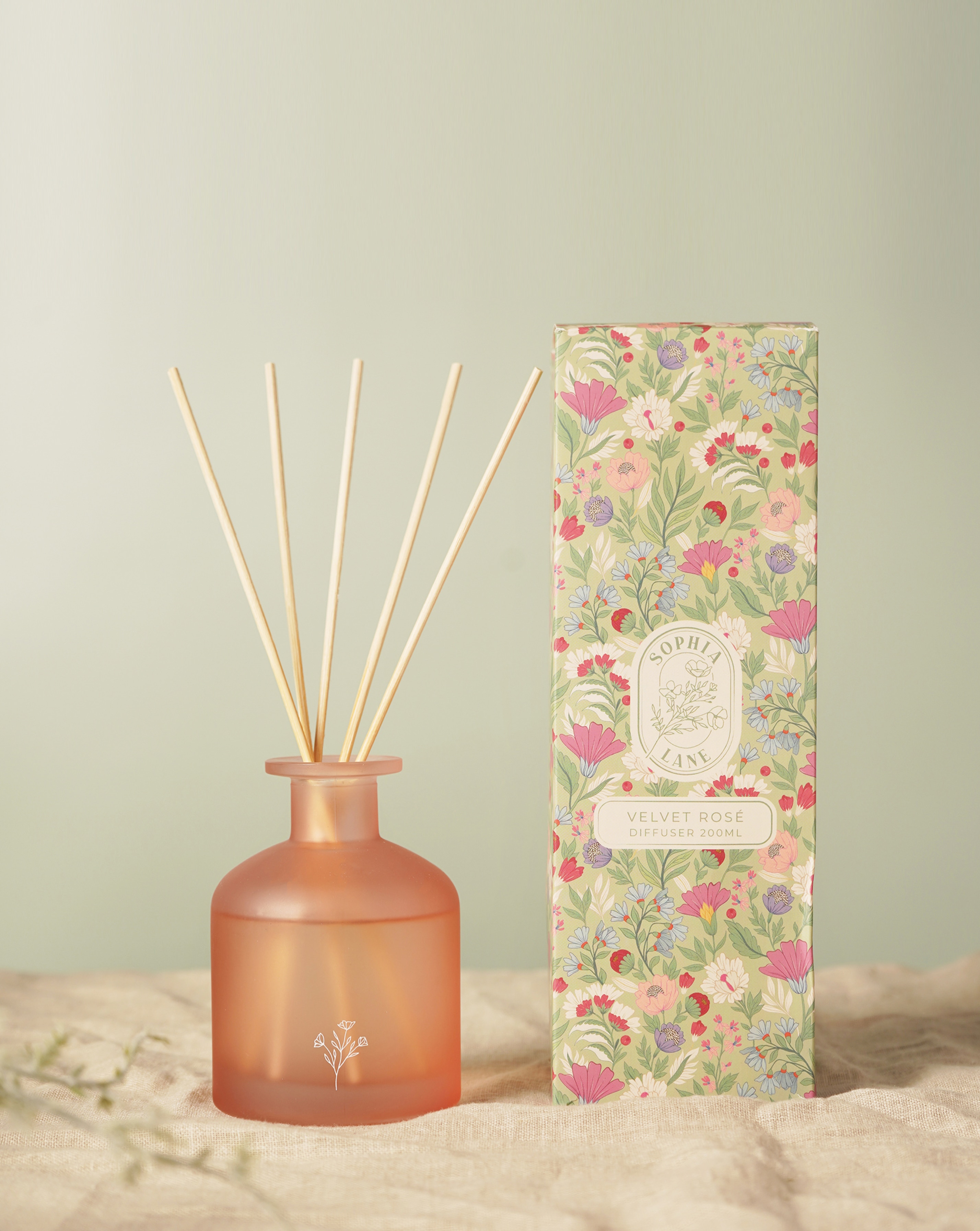 New In - Sophia Lane Velvet Rose Diffuser