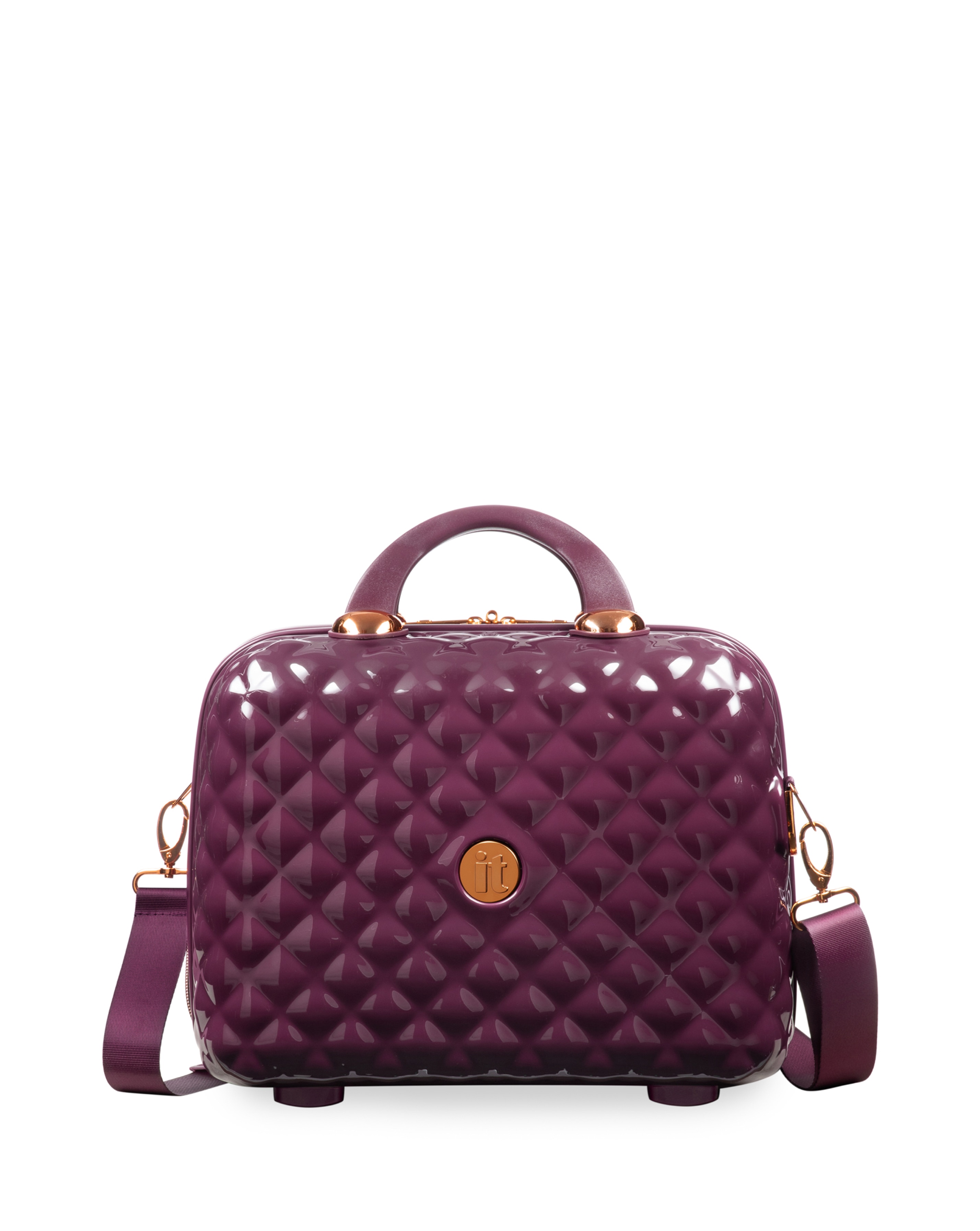 New In - IT Luggage Glitzy Vanity Suitcase