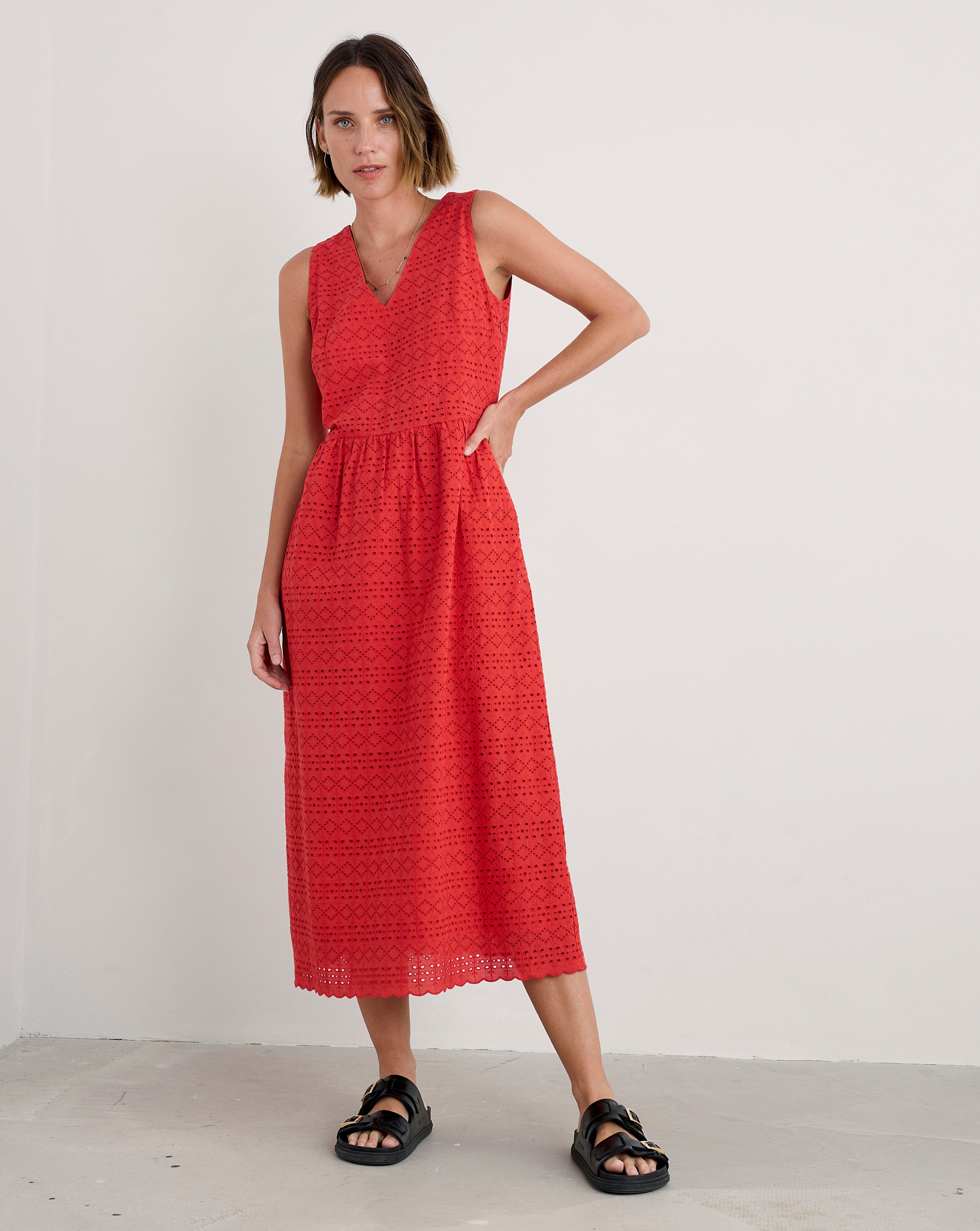 Seasalt Cornwall Broderie Dress