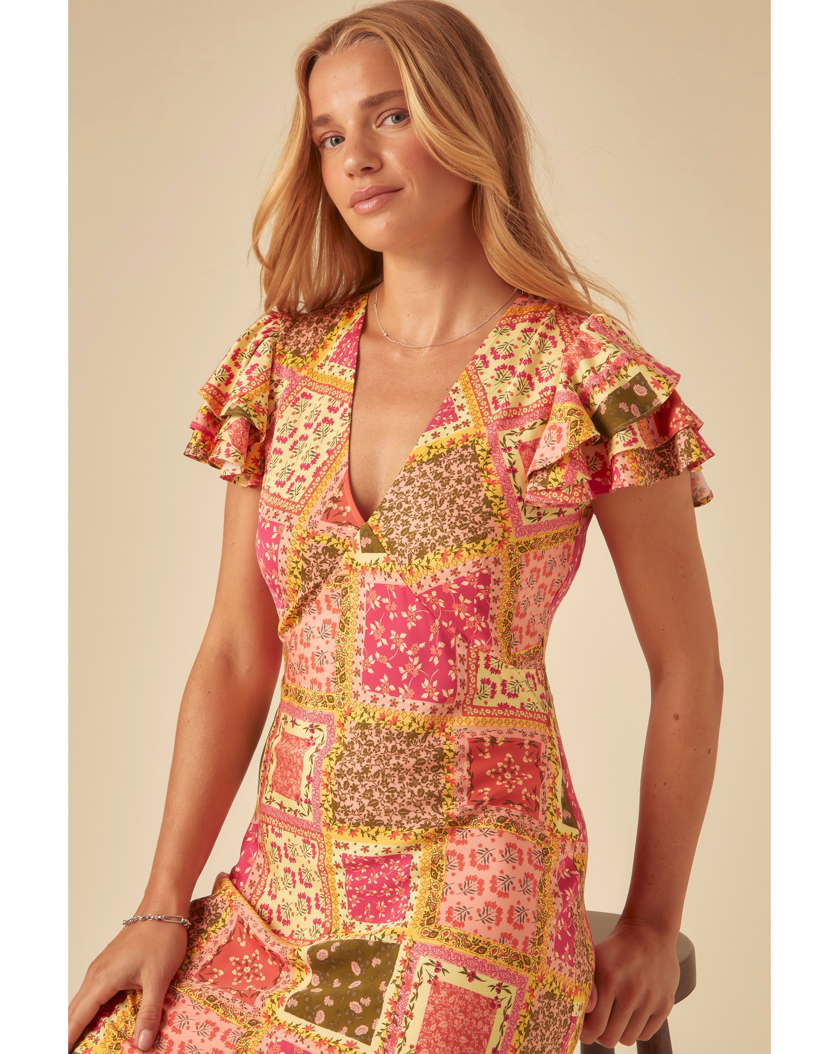 Nobody's Child Layla Midi Dress