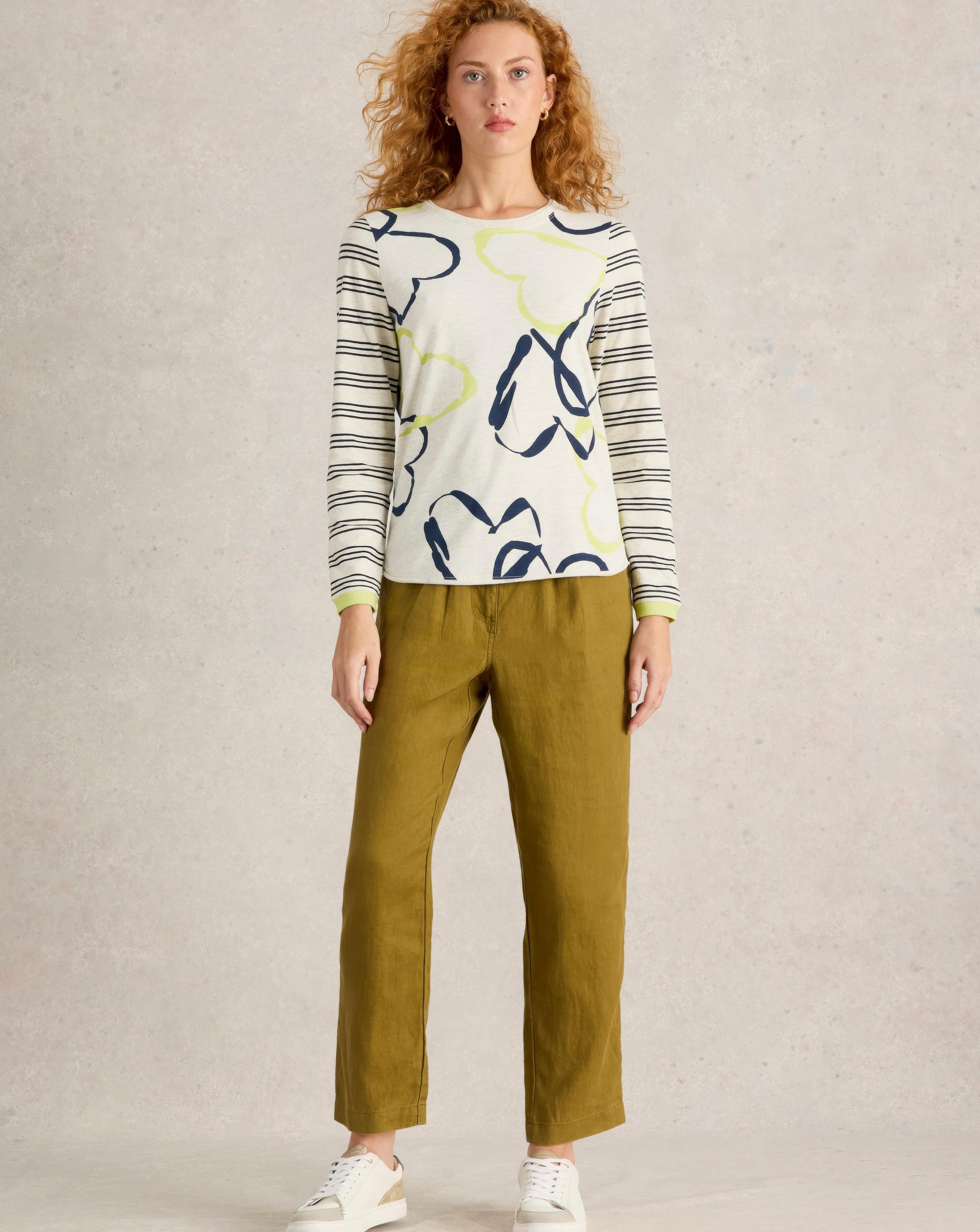 White Stuff Long Sleeve Tee