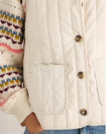 White Stuff Emma Quilted Gilet