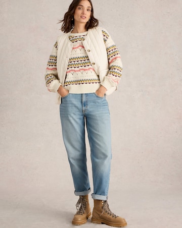 White Stuff Emma Quilted Gilet