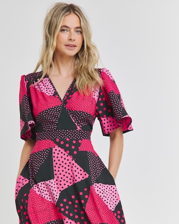 Twisted Wunder Joni Woven Maxi Dress