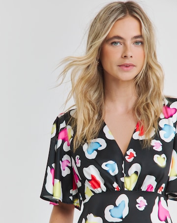 Twisted Wunder Grace Woven Maxi Dress