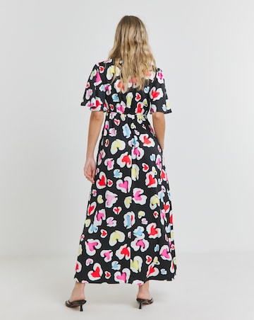 Twisted Wunder Grace Woven Maxi Dress