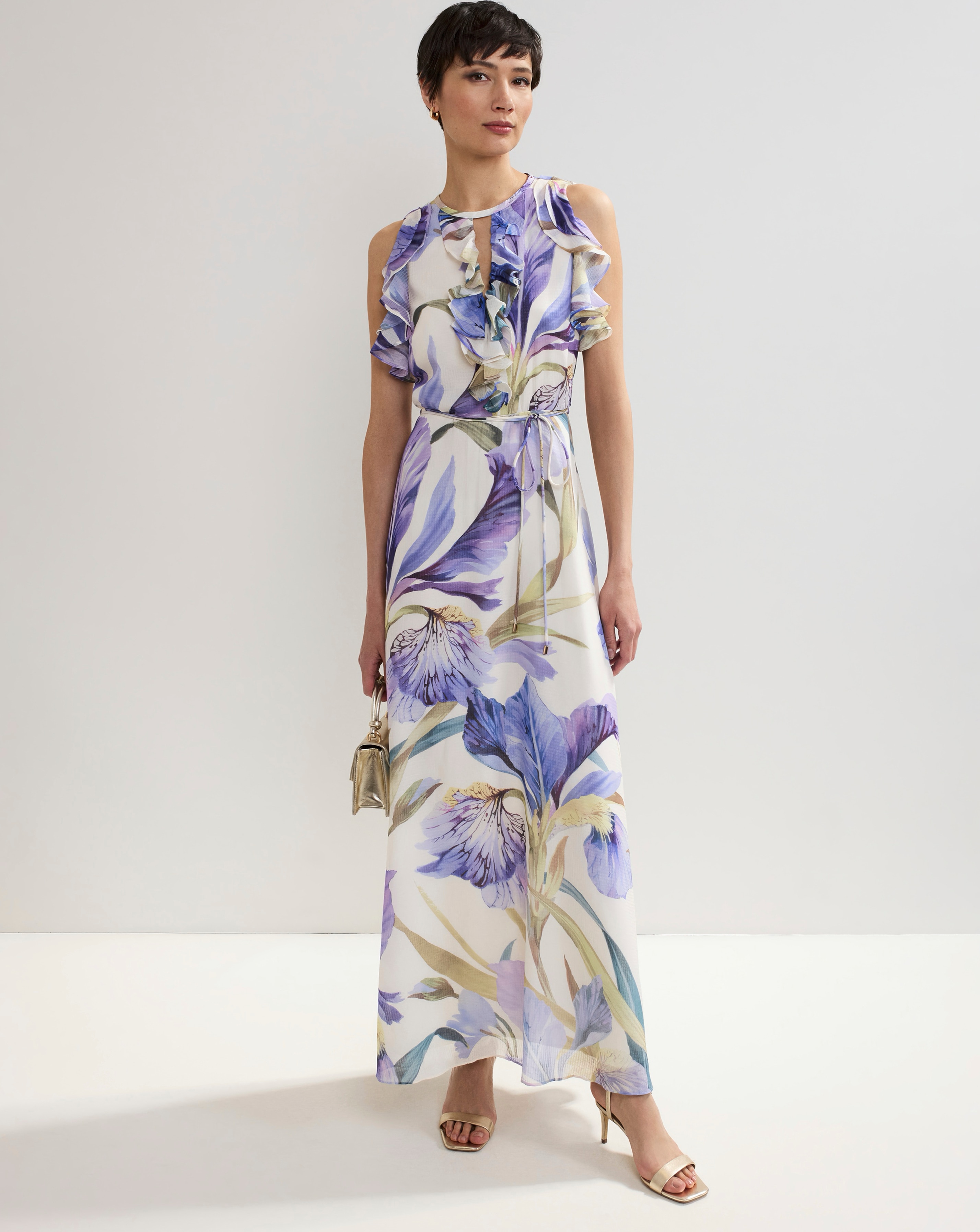 Phase Eight Printed Maxi Dress