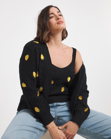 Lovedrobe Lemon Embroidered 2-Piece