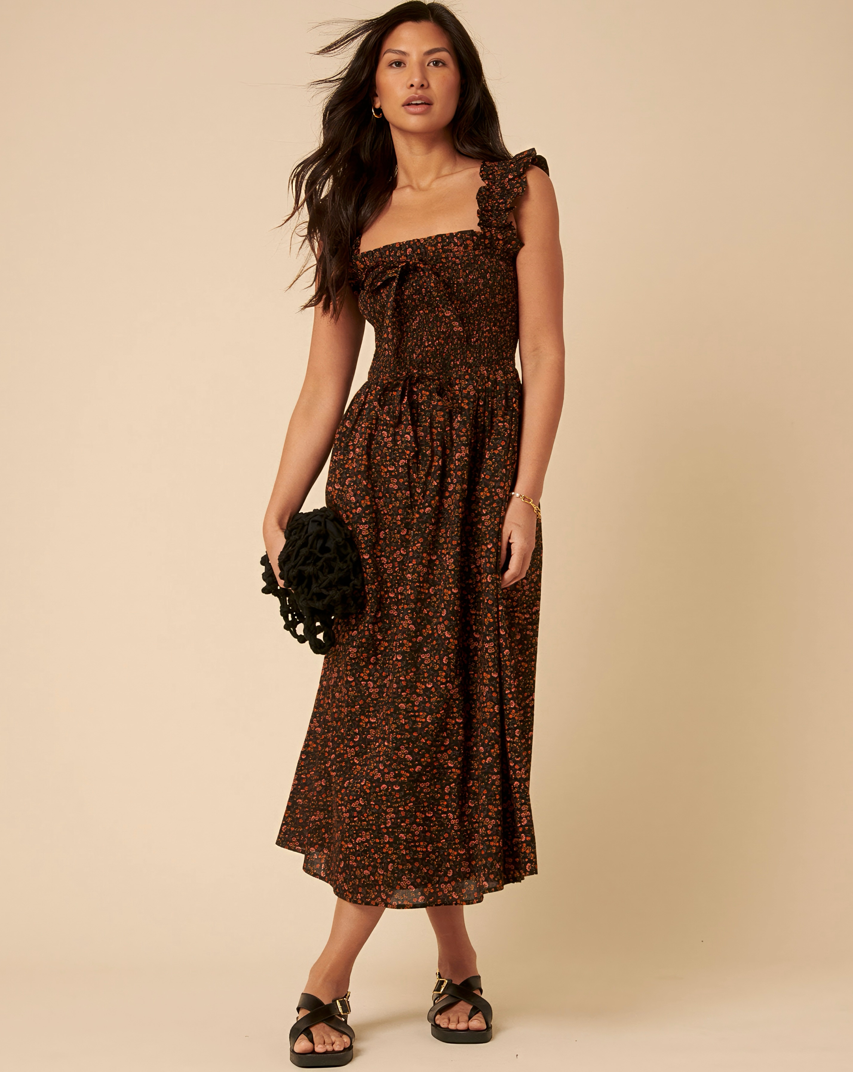 Nobody's Child Christiana Midi Dress