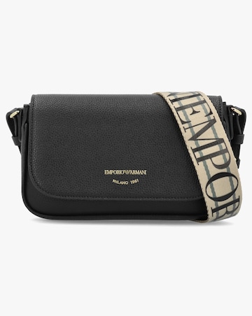 Emporio Armani Black Cross-Body Bag