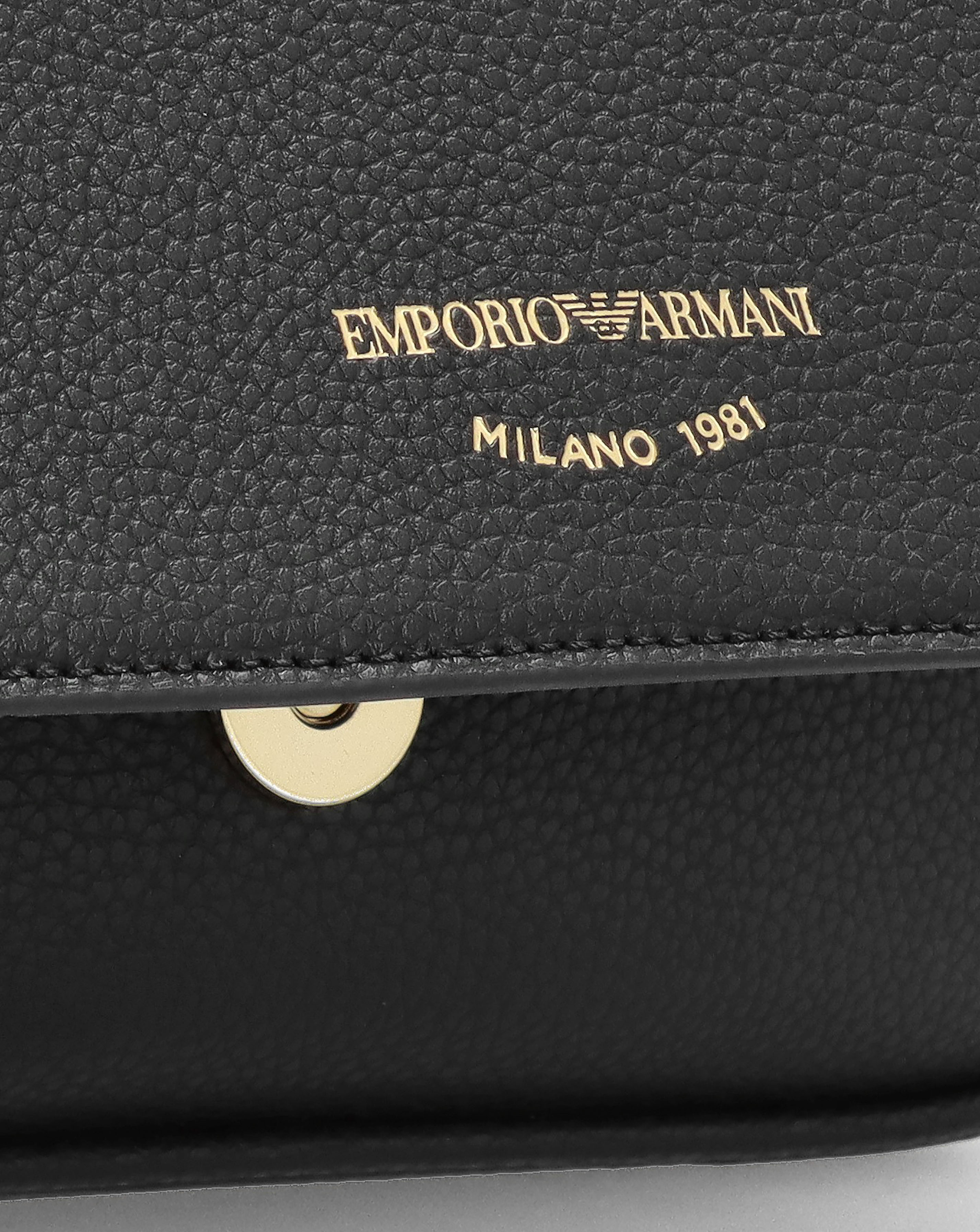Emporio Armani Black Cross-Body Bag | JD Williams