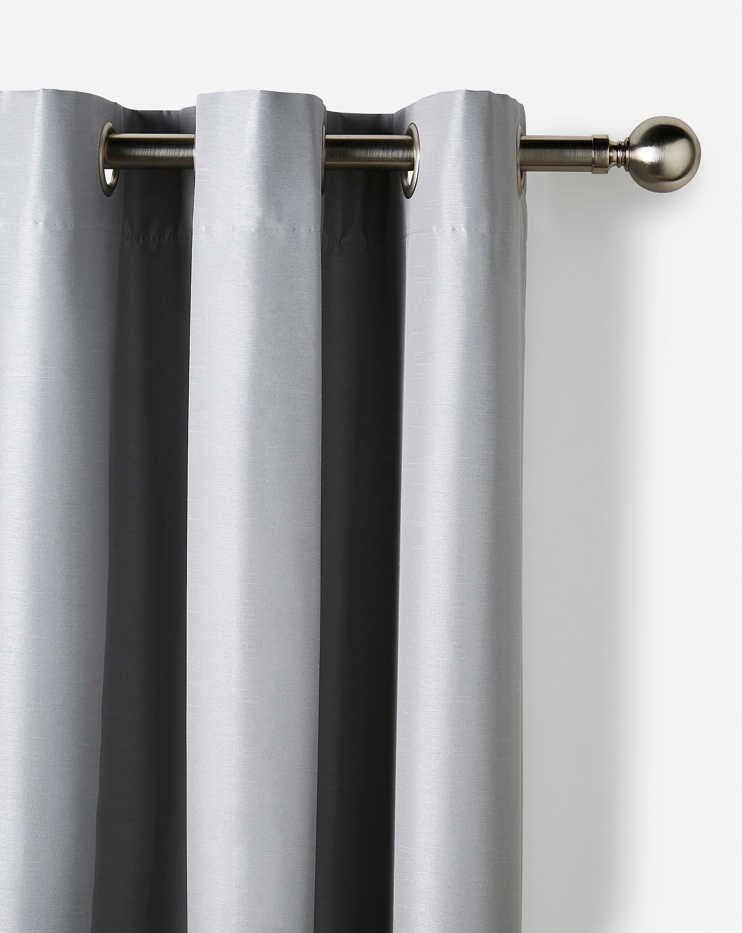 Faux Silk Blackout Curtains