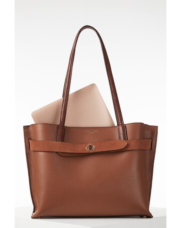 Luella Grey Oriana Conker Laptop Tote