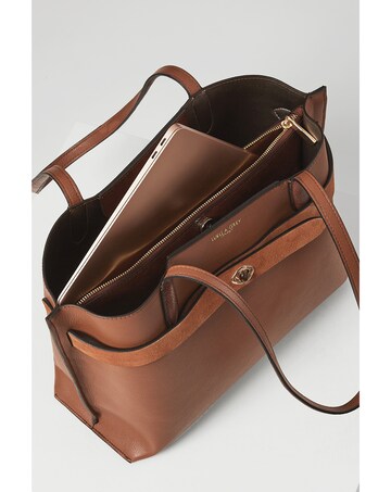 Luella Grey Oriana Conker Laptop Tote