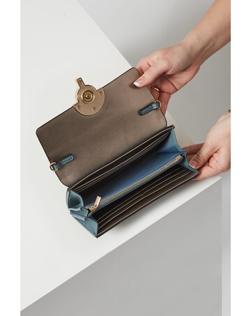 Luella Grey Ginny Airforce Blue Purse/Evening Bag