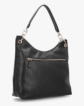 Guess Large Levia Black Hobo Bag