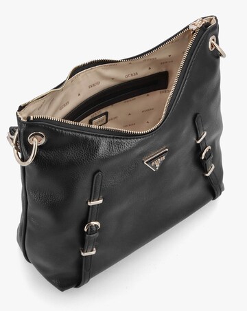 Guess Large Levia Black Hobo Bag