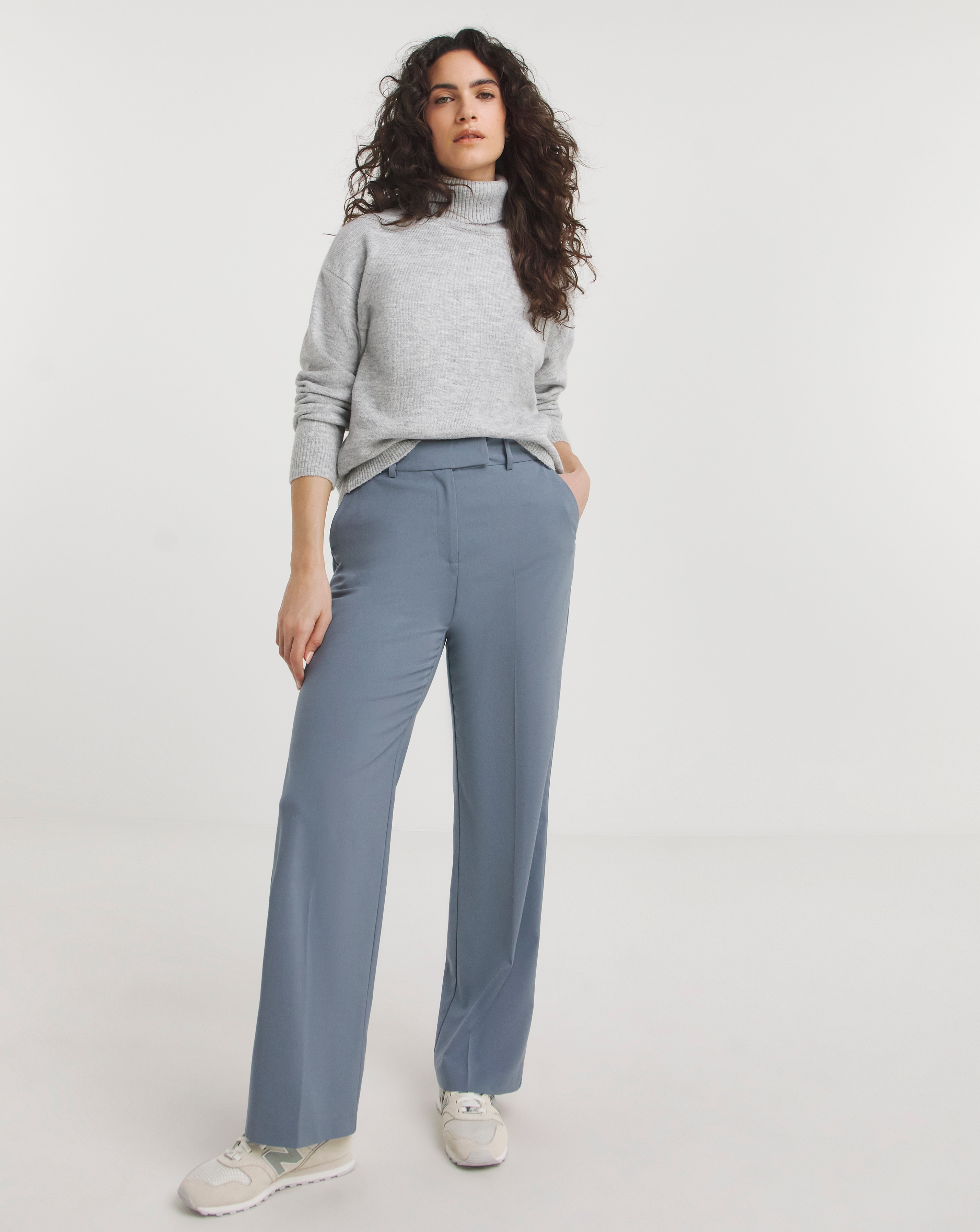 Straight Leg Trousers