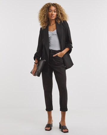 Black Throw on Blazer